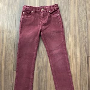 Crewcuts Burgundy Stretch Cords